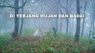 COMINGSOON: SOLO CAMPING IN HEAVY RAIN WIND STORM
