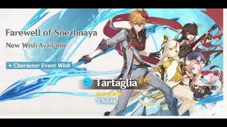 Genshin Impact: Childe Taraglia (boss encounter) W/ cinematic  (spoiler)