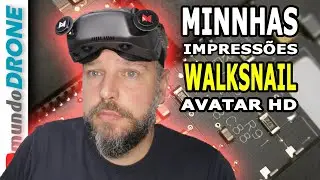 WALKSNAIL AVATAR FPV GOGGLES - Minhas OPINIÕES