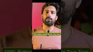 100% Battery Health But No True Tone Display 