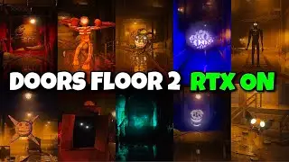 DOORS FLOOR 2 ALL JUMPSCARES & ENTITIES