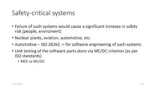 Machine Learning Based Test Data Generation for Safety-Critical Software (Video, ESEC/FSE 2020)