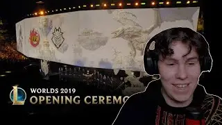 Valorant Player Reacts to Worlds 2019 Opening Ceremony | League of Legends