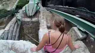 Чамьюва, заброшенный отель. Лёша и Катя.