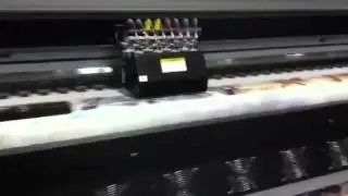 Infiniti Fina 250Q solvent ink wide format digital printer - SGIA 2012