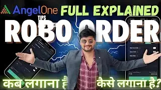 Angelone ROBO Order | Stoploss + Target + Trailing Stoploss कैसे लगाए 