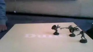warhammer 40k mini battles: assult marine vs kroot
