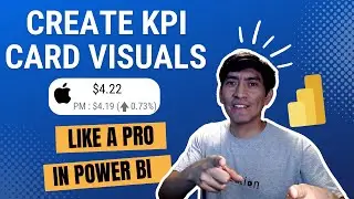 Become a Power BI Pro: Create Stunning KPI Card Visuals