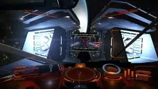 Elite Dangerous | Python Docking Inside Capital Ship