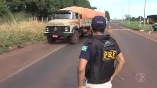 PRF e Ministério Público realizaram fiscalização na BR 365 - JORNAL PARANAÍBA