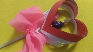 Сердечко♥️ Объемное сердце 3D/упаковка/поделка из бумаги/как сделать своими руками DIY