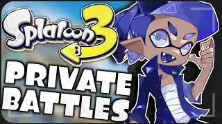 [🔴Live] Splatoon 3 PRIVATE BATTLES W/ Viewers!!! #shorts
