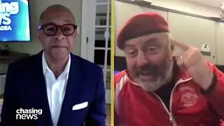 Guardian Angels founder Curtis Sliwa defies de Blasio's no-swim order at Coney Island