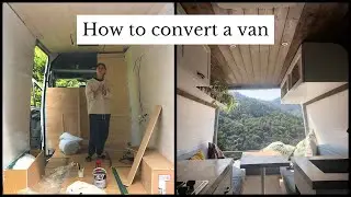 HOW TO CONVERT A VAN | DIY & 100% OFFGRID