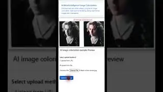 Try AI image colorization |Transform Your Black and White Images with AI #ai #artificialintelligence