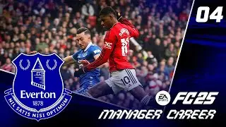 I WENT BACK TO OLD TRAFFORD...IT DIDN'T GO WELL!! FC 25 EVERTON CAREER MODE EP4