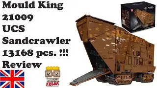 Mould King 21009 - +13000pcs. UCS Sandcrawler - Review