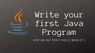 How to Write your first Java program in IntelliJ idea | Java Programming Tutorial
