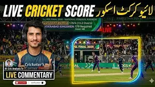 Peshawar Zalmi vs Hyderabad Kingsmen LIVE | Cric Analysis Tv
