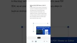 How to Insert an Image into a PDF - Android#android #pdfeditor #pdf  #shorts #editpdf #pdfsoftware