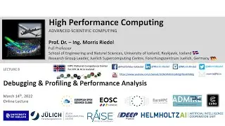 2022 High Performance Computing Lecture 8 Debugging and Profiling and Performance Analysis Part1 💻