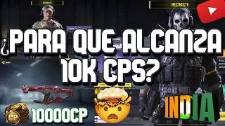 ¿Qué se puede comprar con 10 mil cps en una cuenta de la India? | Call of Duty Mobile | COD MOBILE