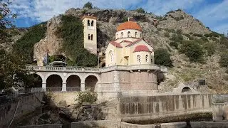 Храм Зоодохос Пиги. Крепость Лариса, Аргос. Коринфский канал. Пелопоннес. Греция.