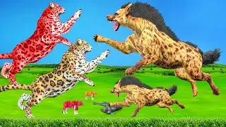 अनाथ बिल्ली के बच्चे पर लकड़बग्घे का हमला हिंदी कहानिया Hyena attack on orphan kitten Hindi story