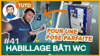 Habiller un BÂTI pour WC SUSPENDU - TUTO PLACO