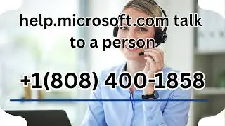 Help.microsoft.com talk to a Person - Step By Step Help Guide