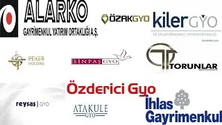 GAYRİMENKUL ŞİRKETLERİ TEKNİK ANALİZİ (ALGYO AGYO KLGYO PEKGY OZGYO OZKGY RYGYO SNGYO TRGYO IHLGM )