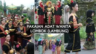 Pakaian adat wanita Lombok (LAMBUNG)