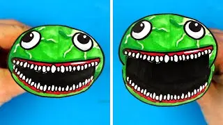 How to make Jumbo Josh Hungry Head｜Garten of Banban Paper Craft DIY