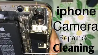 iPhone Camera repair | iphone xs Lens cleaning.