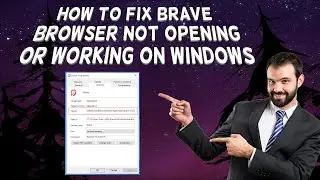 How To Fix Brave Browser Not Opening Or Working On Windows | Tutorial (2024)