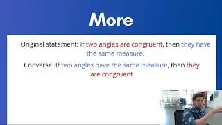 More Examples of Converse, Inverse, Contrapositive