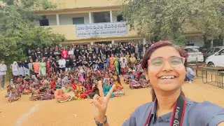 Capturing moments from the 'Enriching Lives Together' volunteering day in Chinnamangalaram village