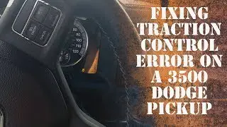 Dodge Ram traction control error fix