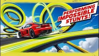 Impossible Sports Car Stunt Challenges in Roblox (You Have to See This!)