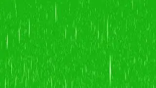 rain effect green screen video 4k
