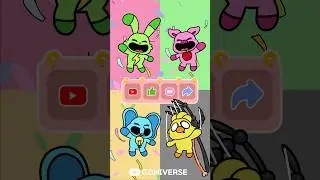 Smiling Critters Dance Challenge!2 (Poppy Playtime Animation) 