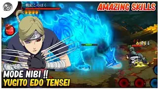 Mode Nibi !! Amazing Skills - Yugito Edo Tensei