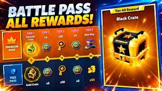 BLACK CRATE Finally UNLOCKED! 😱🔥 | Zooba Battle Pass