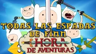 All of Finn's swords in Adventure Time