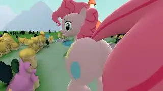 MLP Growth Pinkie Pie and AppleJack