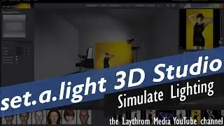 Set a Light 3D - Simulating Lighting for Photography