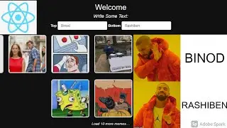 Part 3: Meme-Generator Application Using API In React | Create Any Custom Meme By Your Own