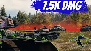 T 55A - 8 Kills 7.5K Damage - Malinovkaa