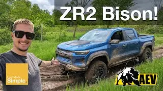 2024 Chevy Colorado ZR2 Bison Off Road Review | Impressive Results!