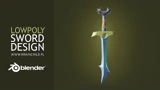 Simple LOWPOLY Short SWORD Design - Basic 3D Modeling in BLENDER 3.0 | 3D Weapon Design